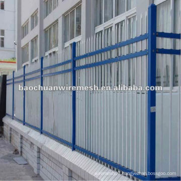 Palisade Fencing made of PVC coated steel tube with competitive price(manufacturer)